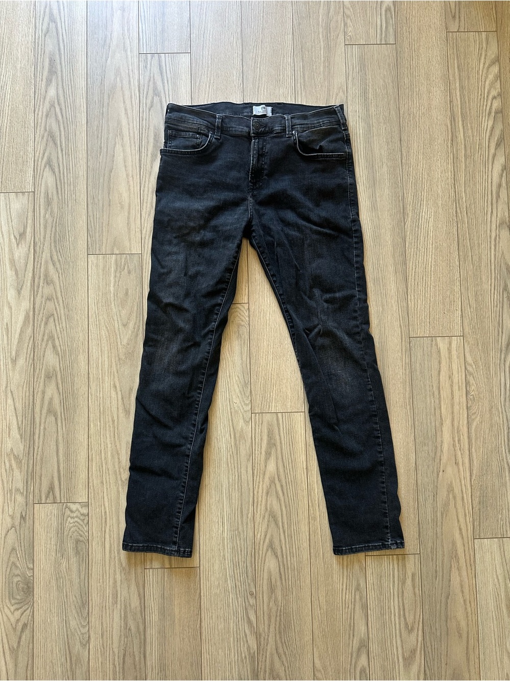 Men's Black Slim LTB Jeans